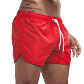 Jockmail Classic Red Swim Shorts